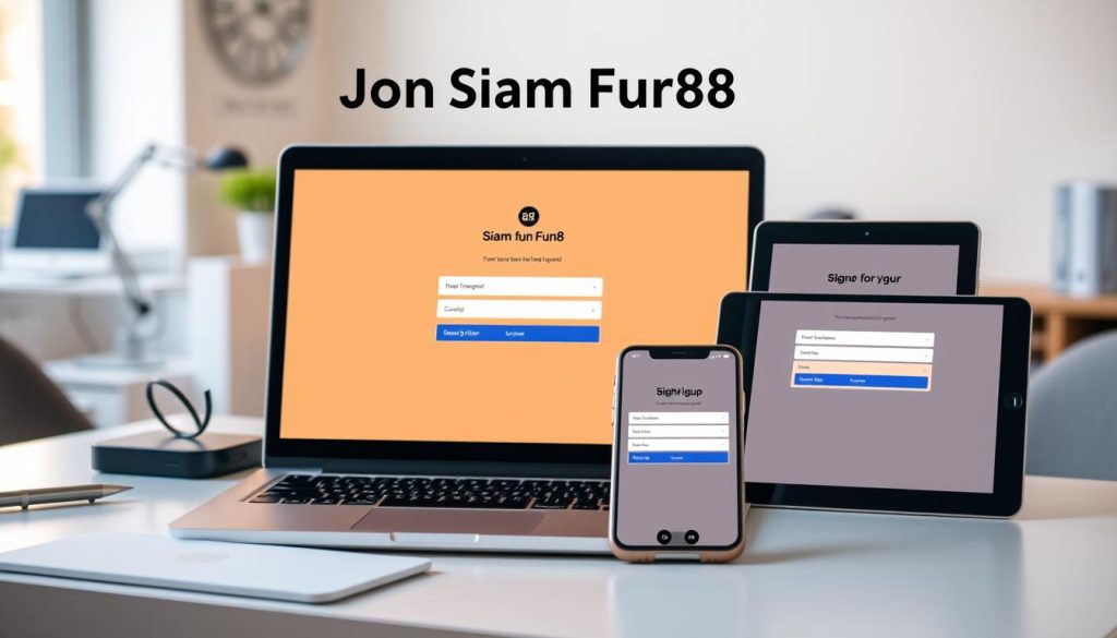 ขั้นตอนสมัครสมาชิก Siam Fun88